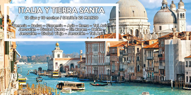 Italia y Tierra Santa - Semana Santa