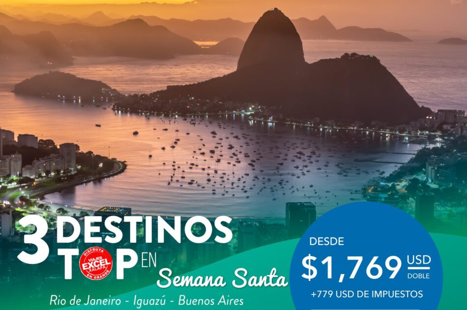 Itinerario por Rio de Janeiro, una semana inolvidable